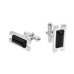 Silver cufflinks