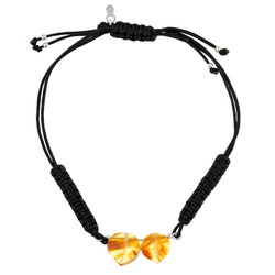 Bracelet with amber
