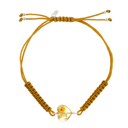 Bracelet with amber