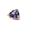 Gold ring with amethyst