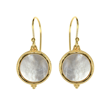 Silver earrings with Mother of Pearl