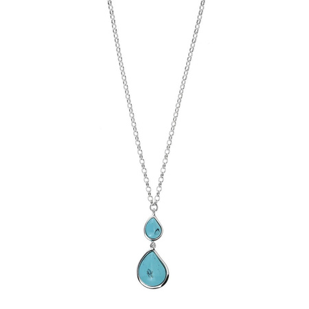 Necklace with turquoise